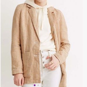 Madewell 100% Linen, Boyfriend fit blazer